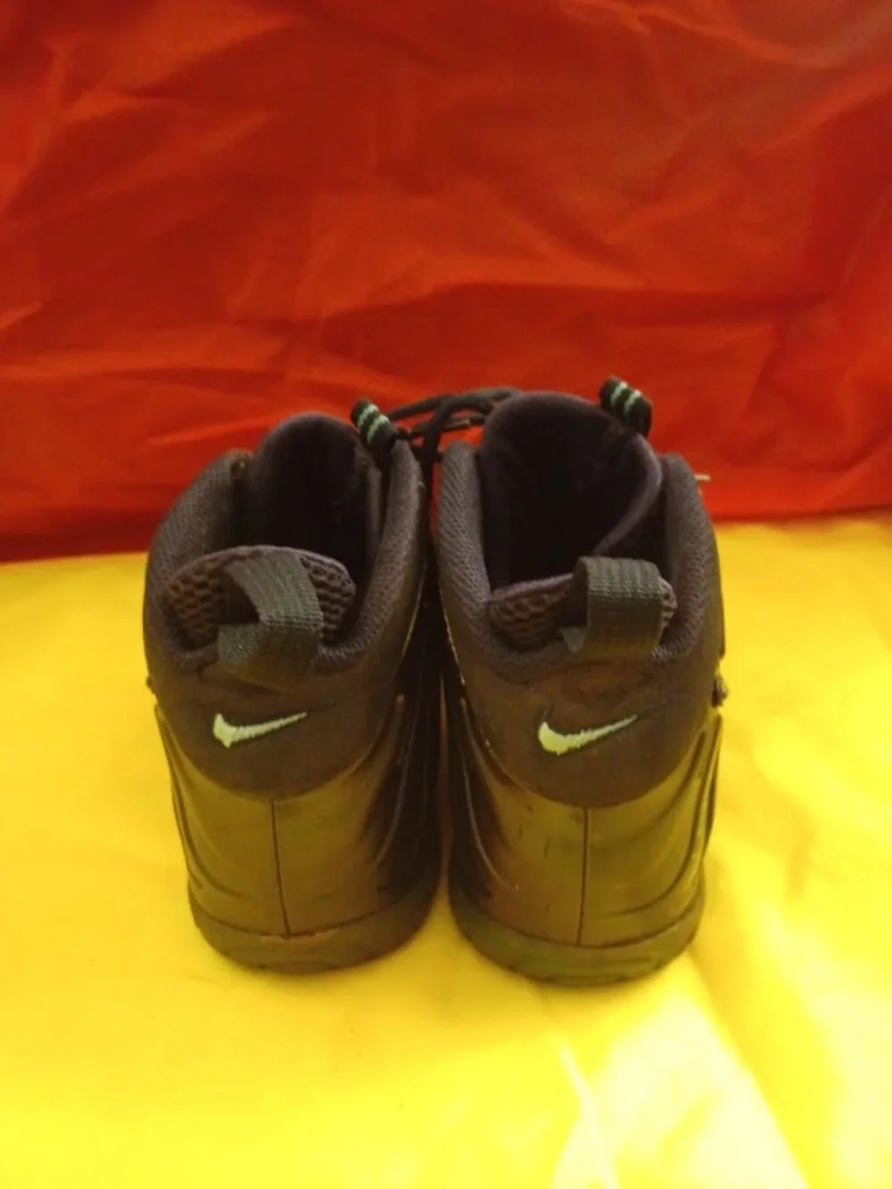 Nike Air Foamposite Little Posite Black Size 5.5Y